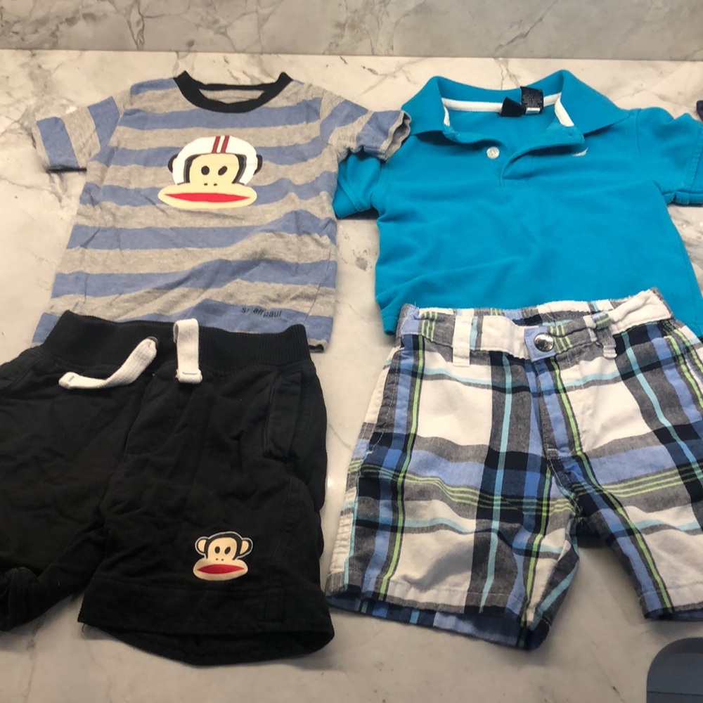SOLD- Boys 16 piece summer to fall bundle 12M - Picture 4 of 9